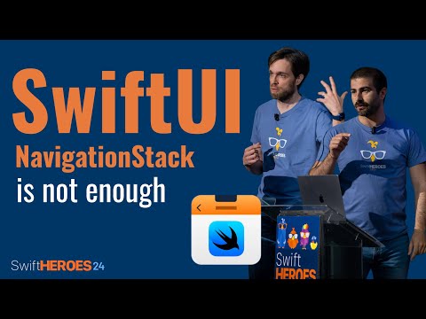 Complex Navigation in SwiftUI: Building Testable & Modular iOS Apps | Swift Heroes 2024 Talk