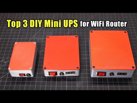 Top 3 Mini UPS for WiFi Router | 12V Mini UPS | Router UPS for Work for Home