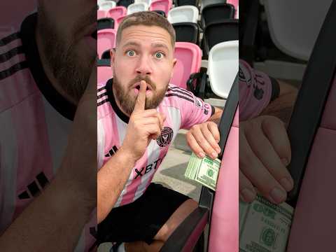 I Hid $1,000 at a Messi Match