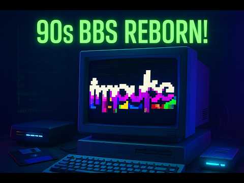 IMPULSE: We Resurrected Underground 1990s BBS Software in 2025.. with Docker