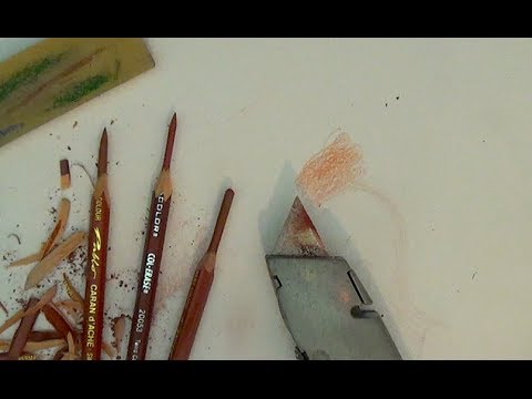 How do I sharpen my pencil