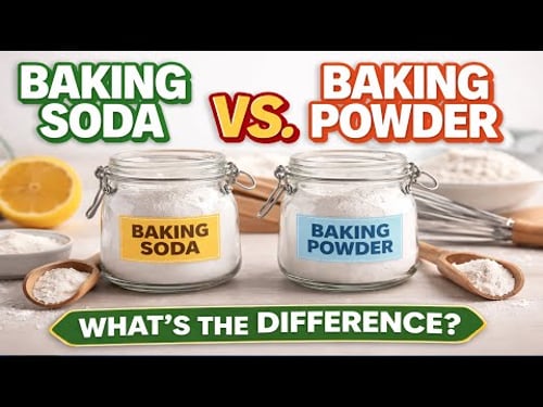 Difference Between Baking Soda And Baking Powder