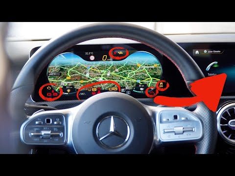 What do these Mercedes warning lights mean?