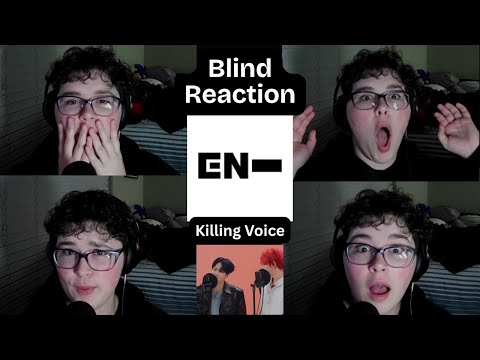 Blind Reacting to K-Pop (ENHYPEN)