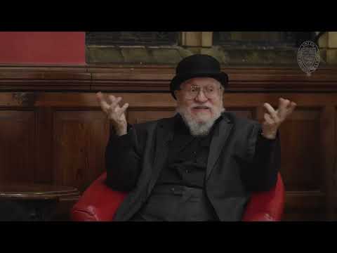 Author George RR Martin Interview at the Oxford Union