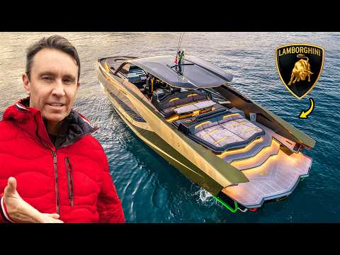 EXPLORING LAMBORGHINI’S £4,000,000 YACHT