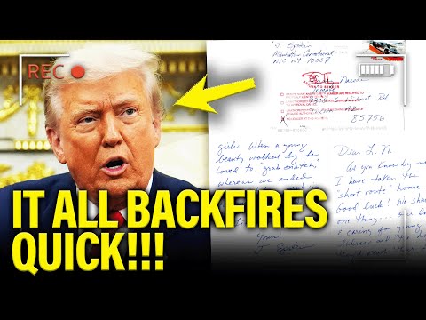 Trump Claim of FAKE LETTER from Epstein INSTANTLY BACKFIRES