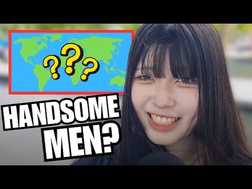 Which Country Has the Most Handsome Men? (Street Interview)