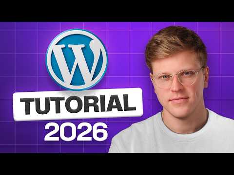 WordPress Tutorial for Beginners (2026)