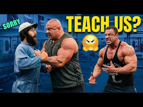 BODYBUILDERS Mocked Him Again… Until He Pretended to Be a Beginner Then Lifted THIS!💪🧹