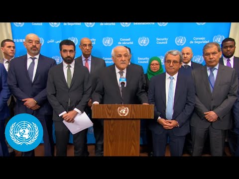 Arab Group on Middle East - Media Stakeout | United Nations