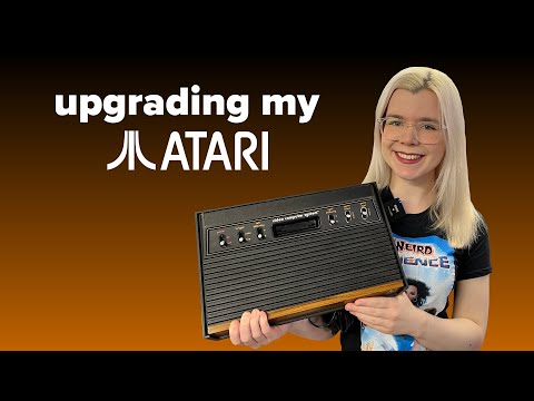 Composite video modding the Atari 2600