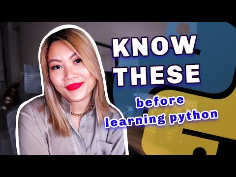 Things I Wish I know before Learning Python