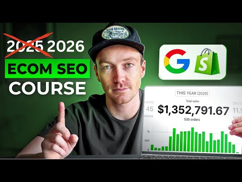 Watch these 87 minutes if you want to rank #1 on Google in 2026 (FREE SHOPIFY SEO COURSE)