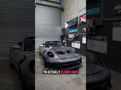 Test fitting our 3d printed Porsche GT3 front panels ๐ฎโ๐จ๐๐ป#3dprinting #supercar #porsche #gt3rs