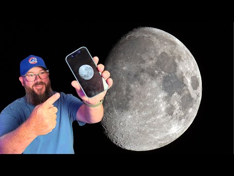 How to take photos of the moon with the iPhone 16 Pro