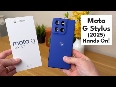 Moto G Stylus (2025) - Hands On & First Impressions!