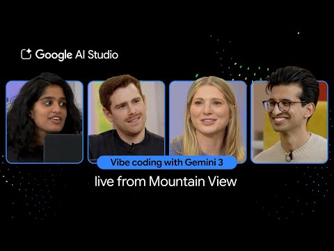 Vibe coding with Gemini 3 — live from Mountain View