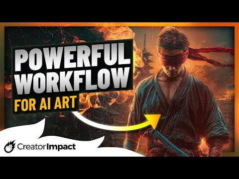 Create SUPERIOR AI Art with this basic Midjourney & Ai Art Workflow
