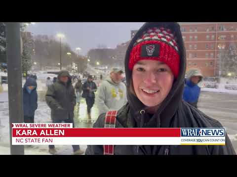 11pm snow show February 19th, 2025