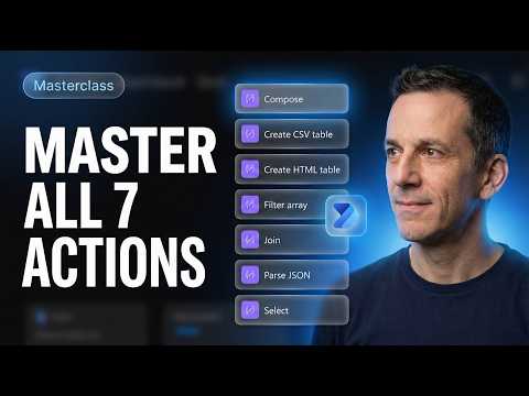 7 Power Automate Data Operations: Complete Power Platform Guide with Real Email & CSV Use Cases