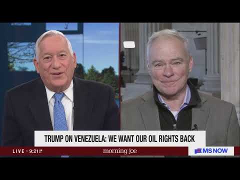 Kaine Joins MS NOW Morning Joe to discuss Venezuela, the Epstein Files, and ACA Subsidies