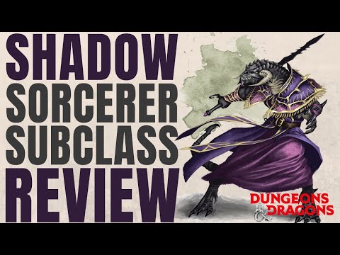 Shadow Magic Sorcerer - D&D 5e Subclass Series