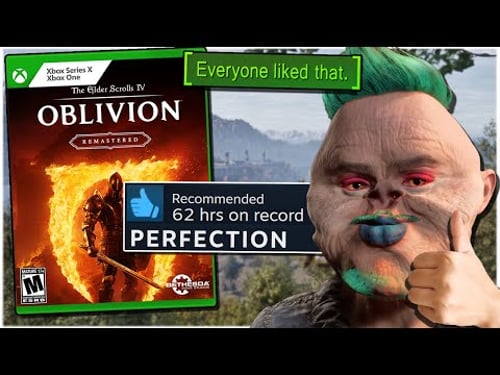 Oblivion Remastered is UNBELIEVABLY Perfect