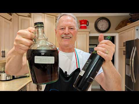 Making wine vinegar at home - easy and delicious