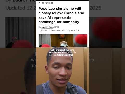 The pope isn't just worried about losing jobs, he's worried about technological dictatorship