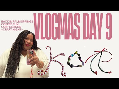 Let's Make Christmas Ornaments! | Vlogmas Day 9