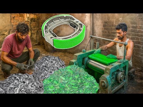 How Bike Brake Shoes Are Made | Bike Brake Shoe Manufacturing Secrets Revealed!