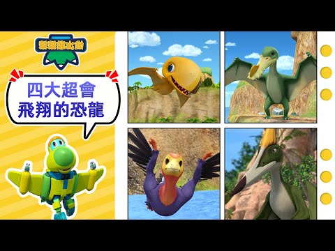 盤點四大超會飛翔的恐龍 🪽 | 幫幫龍全新主題特輯 | 40Min 大放送 | 幫幫龍出動 | 恐龍冒險 | 卡通片 | 兒童卡通 | 動畫 | 恐龍 | 探險 | GOGODINO Chinese