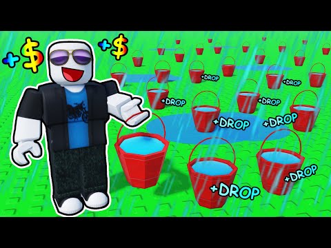 making MILLIONS collecting WATER in Roblox...
