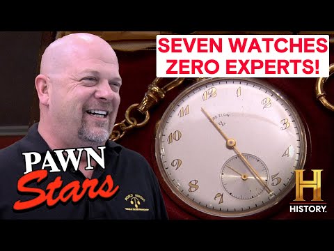 Top 7 MOST EXPENSIVE Watches | Pawn Stars