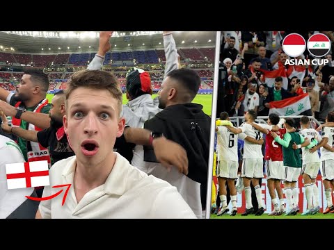 English Fan Joins IRAQ ULTRAS vs Indonesia