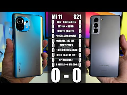 Xiaomi Mi 11 vs Samsung S21 - EXTREME Comparison! - Head to Head Flagship Battle! Who Wins?