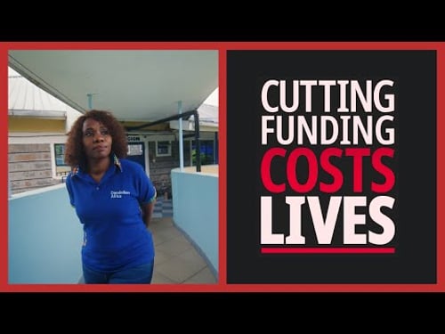 Wendo Sahar wants to fight HIV in her home country. Aid cuts are making that harder.