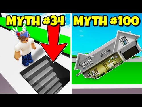 I BUSTED 100 MYTHS In Brookhaven! (Brookhaven RP)