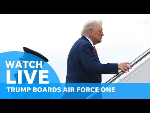 LIVE: Donald Trump departs Washington, DC for Fort Bragg event ahead Mar-a-Lago weekend