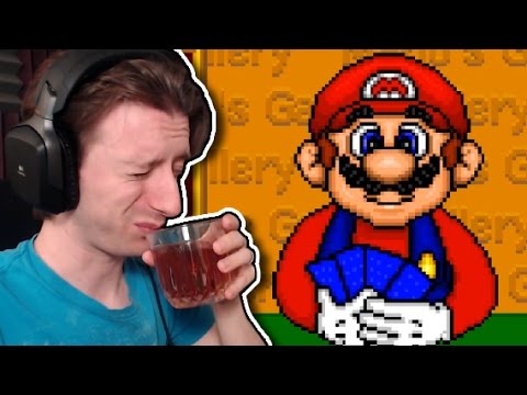 DRINKING WITH MARIO │ Mario Go Fish │ ProJared Plays!