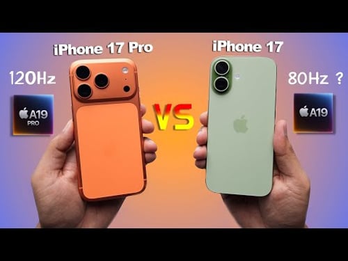 iPhone 17 Pro vs iPhone 17 Speed & Gaming Test🔥 | WHAT?😨 (HINDI)