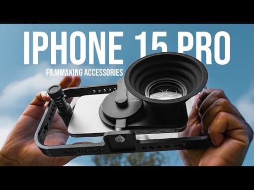BEST iPhone 15 Pro/Pro Max Filmmaking Accessories