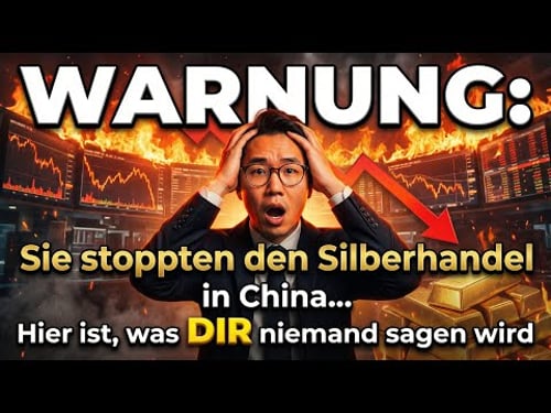 Sie stoppten den Silberhandel in China… hier ist, was dir niemand sagen wird