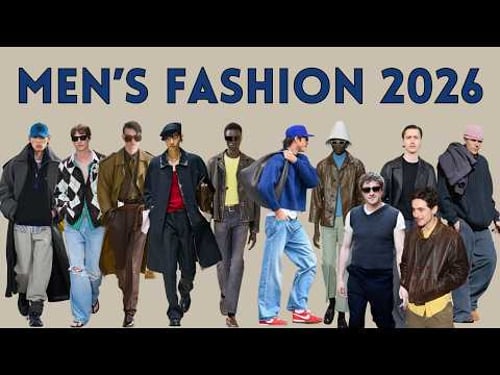 Top 20 Men's Fashion Trends 2026 | The Ultimate Style Guide & Outfit Ideas