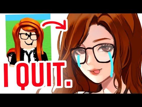 I QUIT ROBLOX DRAW ME