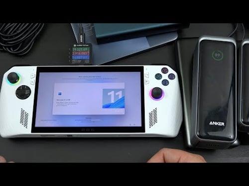 Asus ROG Ally Unboxing and Power Bank Test (My Best Buy Open Box experience)