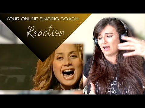Lara Fabian - Je Suis Malade - Vocal Coach Reaction And Analysis