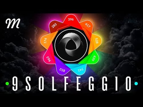 All 9 Solfeggio Frequencies | Pure Tones | Complete Restoration of Body & Mind | Black Screen
