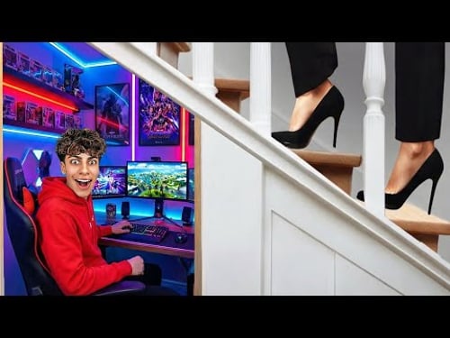 A SECRET ROOM WAS HIDING IN OUR HOUSE!! 😱🔎 | The Royalty Family